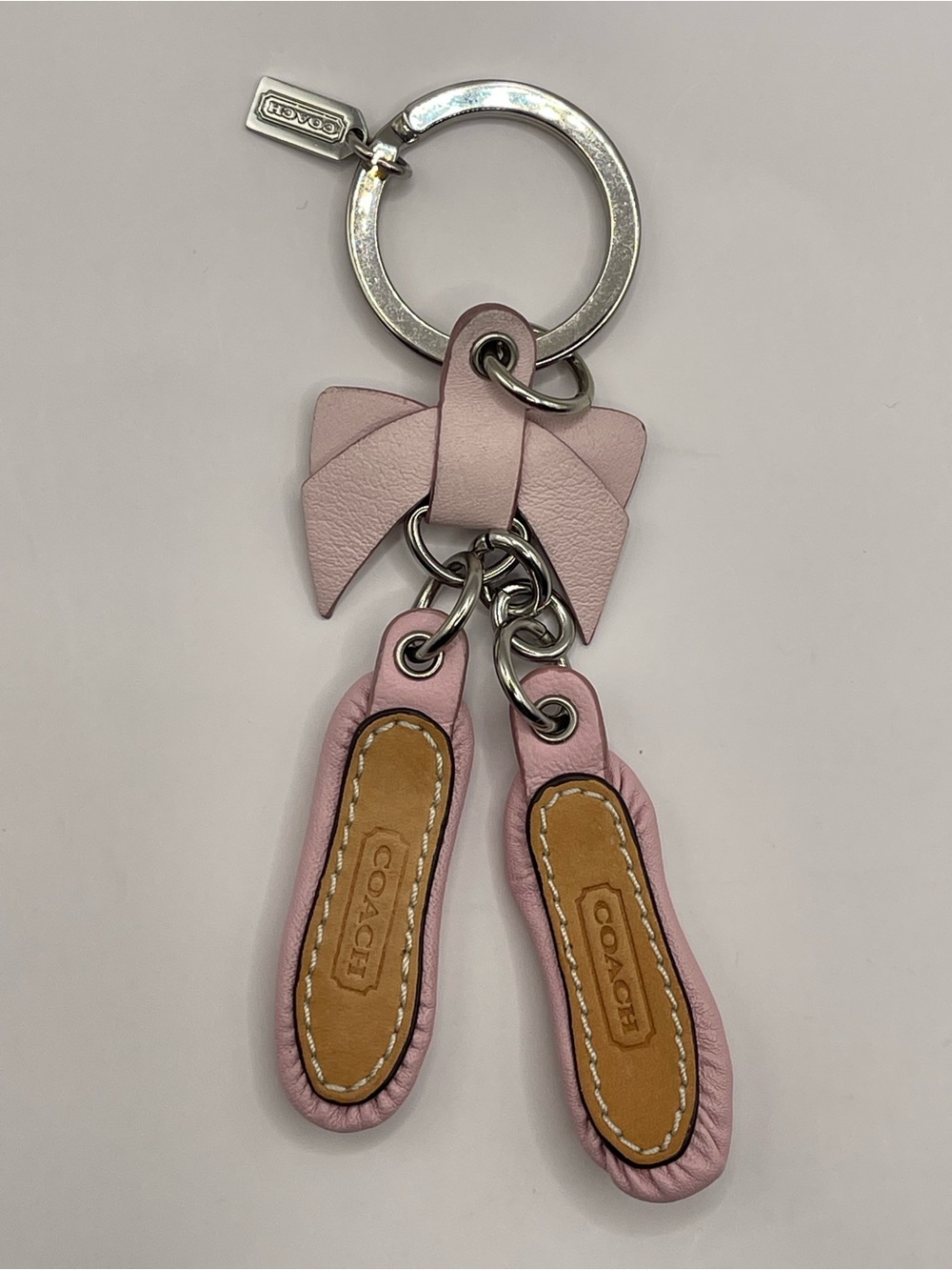 Coach Ballet Shoes Bag Charm/ Keychain RARE - Picture 3 of 6